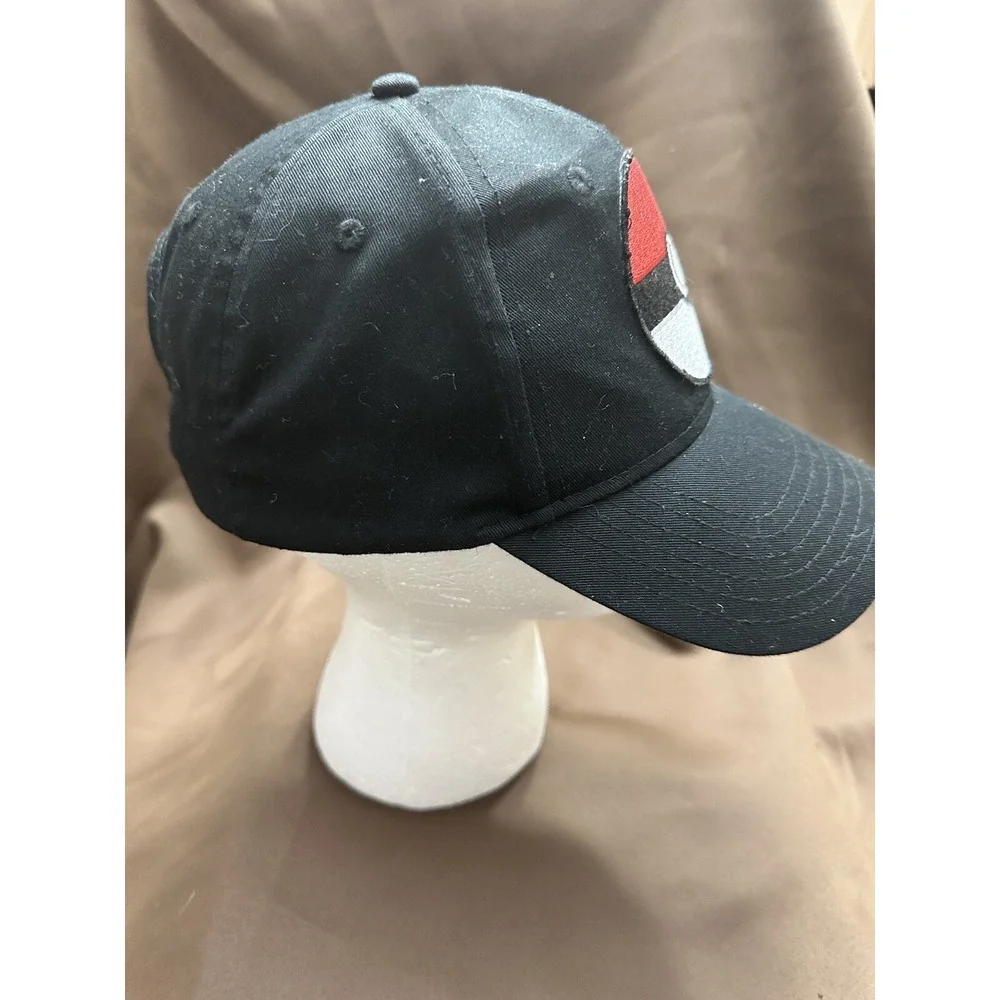 90s Pokemon Ball Embroidered‎ Black SnapBack One Size OTTO  Cap Hat
